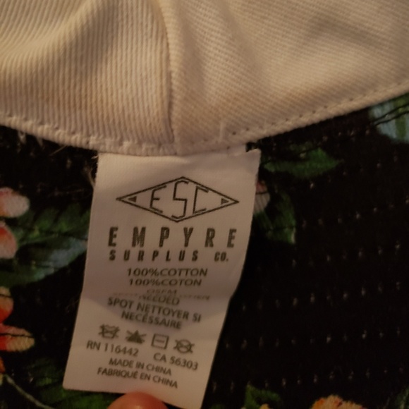 Hawaiian print Empyre 420 Bucket Hat (OBO) - Picture 3 of 4